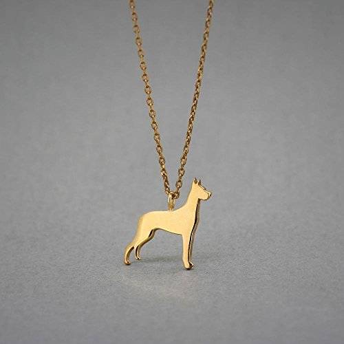 14k Gold Personalized Dog Necklaces 