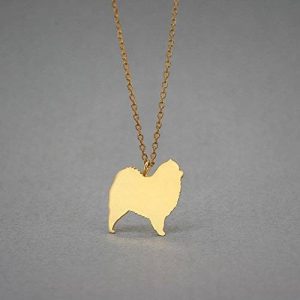 14K Gold Chow Chow Necklace | Personalized Dog Necklaces