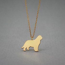 14K Gold Personalized Dog Necklaces | Personalized Dog Necklaces